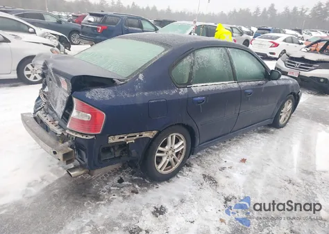 2005 Subaru Legacy 2.5I from USA, damaged, VIN 4S3BL616357222200